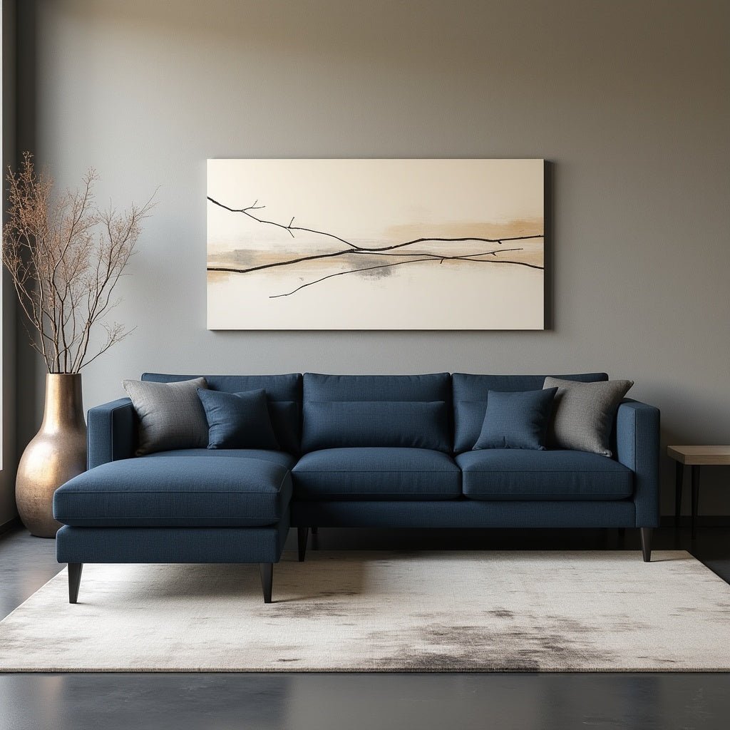 Hawk 4 Seater L Shape Sofa For Living Room - Torque India